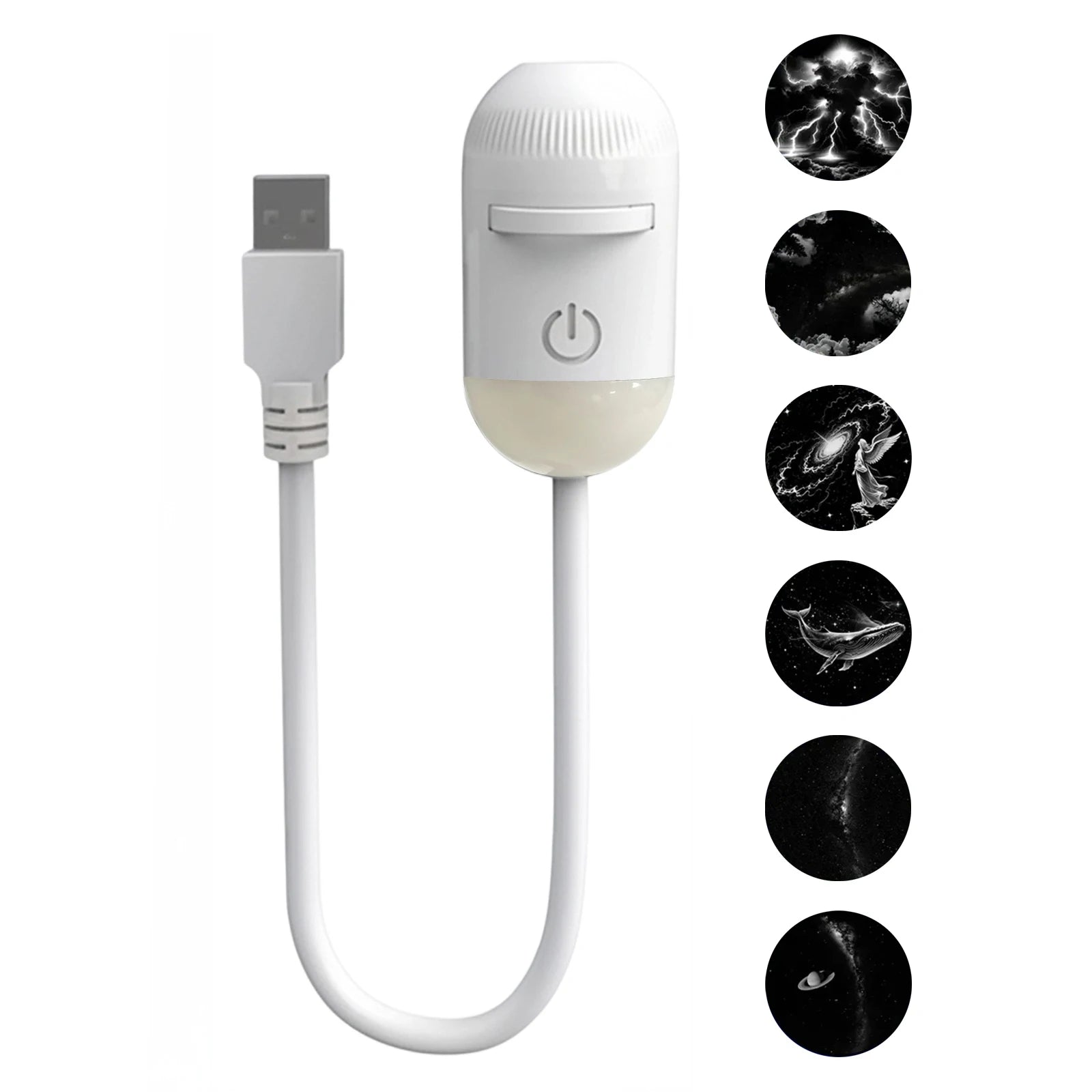 Mini Projektor Gwiazd Galaktyka LED Lampka