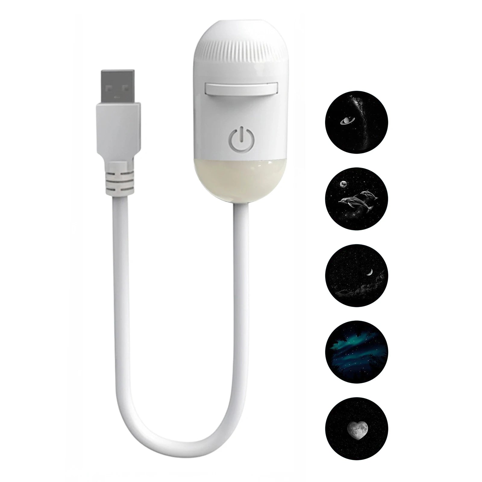 Mini Projektor Gwiazd Galaktyka LED Lampka