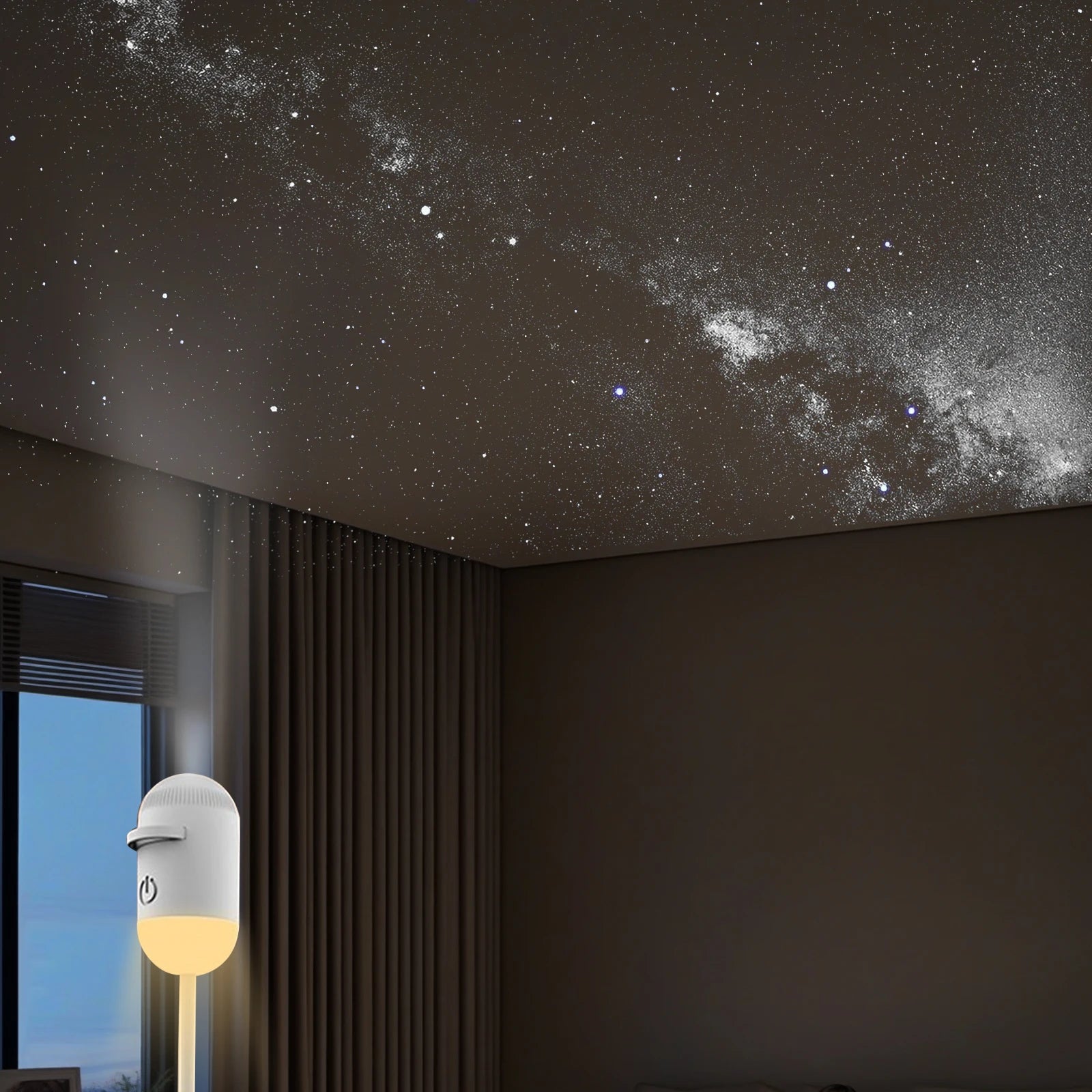 Mini Projektor Gwiazd Galaktyka LED Lampka